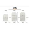 China Popular New Design 38ml 45ml 50ml Credit Card Flat Type Empty Plastic Refillable Hand Sanitizer Perfume Mist Spray Bottle wholesale