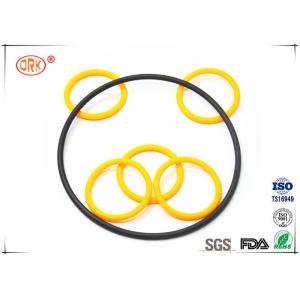 Buna O Rings Yellow Fuel And Oil Resistant  Abrasion Resistance For Automotive