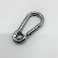 China DIN5299 Stainless Steel 304 316 Marine Snap Hook With Eyelet on sale