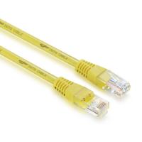 China Yellow RJ45 Cat 6 Ethernet Patch Cable 15m 10m Cat6 Computer Cable PVC Jacket on sale