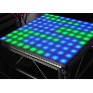 China Modular Portable Twinkle Led Dance Floor Lights With Acrylic Panels supplier