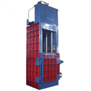 Vertical Non-Metal Baler Price Vertical Non-Metal Hydraulic Cardboard Baler Machine Straw/Hay/Sponge/Cotton