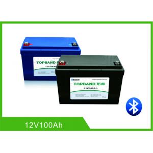 China Camper Van Motorhome RV Camper Battery12V 100AH Compatible With Most Inverters wholesale