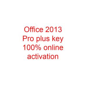 China Microsoft Office 2013 Professional Plus Key wholesale