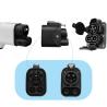 250KW Output Power 250A Max Current CCS2 to CCS1 DC/AC Dual-Purpose Adapter EV Fast Charging Converter for Electric Cars