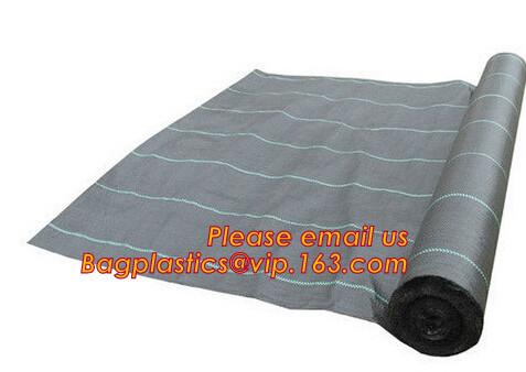 weed control mat ,ground cover,silt fence selvedge, pp woven fabric roll low