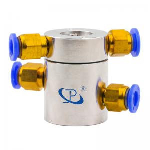 China Slip Ring Of 2 Channels Rotary Union Routing Compressed Air With Extremely Low Torque wholesale