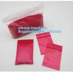pe printed mini colored zip lock bags, colorful mini k bag, LDPE ZIP LOCK bag custom mini k bag with logo pr
