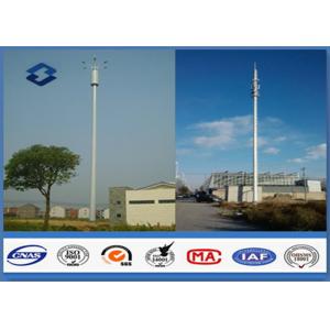 Microwave Mobile Cell Phone Tower Telecommunication pole HDG & Powder Coated