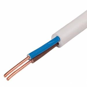 ISO Certified 2*4mm Copper Core PVC Insulated Flat Cord Electrical Cable Wire