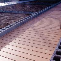 China Commercial WPC Floor Decking Lightweight WPC Decking Board Suppliers on sale