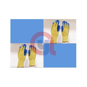 China String Knit Aramid Cut Resistant Work Gloves For Mechanical Cutting Process supplier