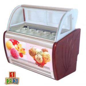 Dynamic Cooling Ice Cream Display Showcase  R404a Refrigerant Digital  Thermostat