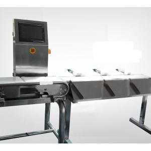 China Low Noise Conveyor Weight Checker , Automatic Sorting Machine With Multi Sorting Grades supplier