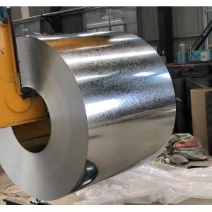 China Z40 0.4mm 1250mm Big Bright Spangle Hot Dip Galvanised Steel GI Coils For Rolling Door and Floor Deck DX51D supplier