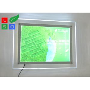 Environmental Protection LED Light Box Sign , Single Side 2835 SMD Ultra Thin Light Box