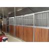 Safety Galvanized Stable Horse Yard Panels / Horse Stall Panels Inside And Out