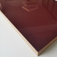 China 18mm high gloss kitchen cabinet mdf boards/acrylic mdf boards with red colors on sale