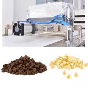 Pneumatic Depositor 100kg/H Chocolate Chip Making Machine
