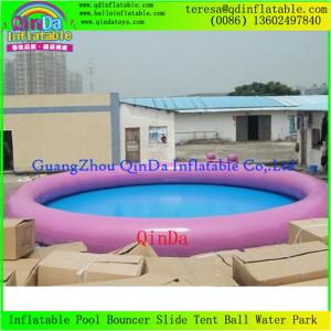 China Wholesale Best Selling Large Inflatable Swimming Pool For Family Games 0.9mm PVC supplier