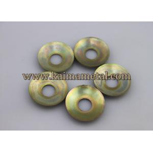 China Flat washer, yellow zinc plated, carbon steel supplier