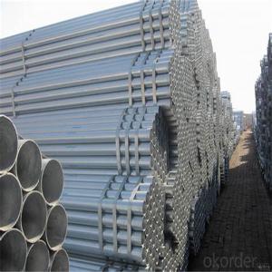 AISI Hot Dipped Galvanized Steel Pipe DC51D Z80 88mm OD 6m For Agriculture Bright