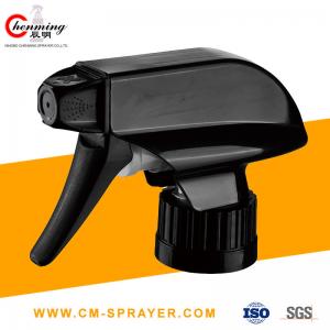 China Black Fine Mist Trigger Sprayer Pump 28/410 Black Ratchet Sprayers 0.12CC Car Wash supplier