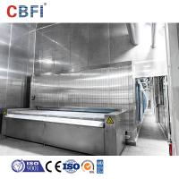 China Iqf Quick Tunnel Freezer Cooling Equipment For Lotus Nuts Vegetables Dumplings Meatball Freeze on sale