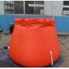 3000L Capacity Collapsible Onion Shape Plastic Water Storage Tank For Fire