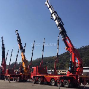China Heavy Duty Truck Mounted Crane 10t Small Standard Capacity Telescopic Boom supplier