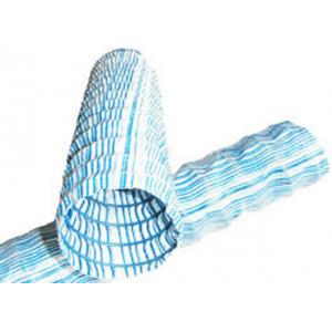 Geocomposite Drain Plastic Flexible Permeable Hose 20 - 200M Length With Iron Wire