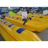 China Customized Triple Welding Inflatable Water Toys / Blow Up Double Banana Boat wholesale