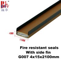 China Fireproof Fire Resistant Seals 2100mm Length PVC Shell With Sodium Silicate Fillings on sale