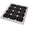 China Anti - Pid Monocrystalline Silicon Solar Panels , 30w Waterproof Mono Pv Module wholesale