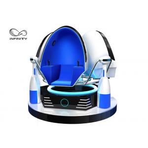 China Mini 9D Egg VR Cinema Immersive Experience Platform With Ergonomic Leather Chair supplier