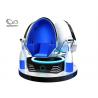 INFINITY Popular 9D Egg VR Cinema 2 Seats Blue / White Color For Business