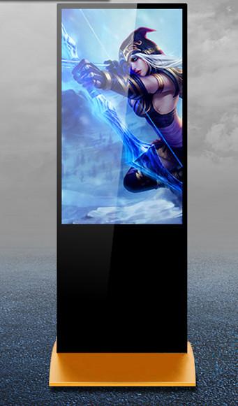 Super Thin Digital Signage Kiosk Advertising Standee With LED Backlit / Digital