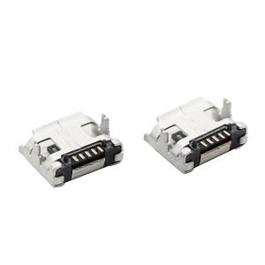 China Tipo magnético plástico B 5 Alfinete With Flange dos conectores de LCP micro USB supplier