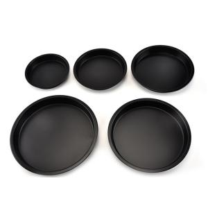 China o alumínio redondo de 1.6mm cola não a escala profunda engrossada de Pan Pizza Baking Tools With da pizza da placa supplier