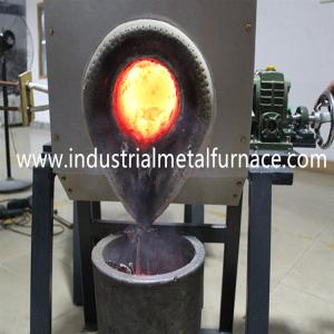 China 15KW 3KG Industrial Induction Steel Melting Furnace Steel Making Medium Frequency supplier