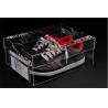 China Factory sell customized cheap acrylic shoe clear shoe box with drawer wholesale