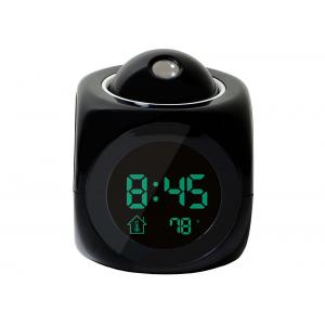 7.5*7.5cm Multifunction Vibe LCD Talking Projection Alarm Clock Time & Temp Display Calendar/Temperature/Time Display