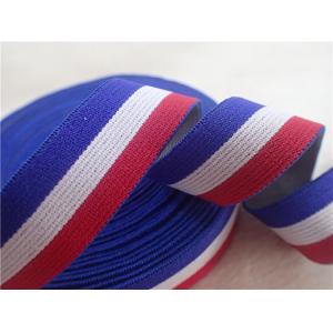 2CM Colorful  Jacquard Elastic Webbing For Garment 100% Polyester Material
