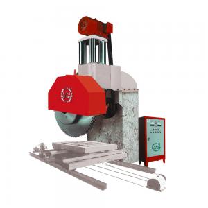 China Single Arm Multi-blade Stone Cutting Machine for Granite Block in Red Stone Machinery supplier