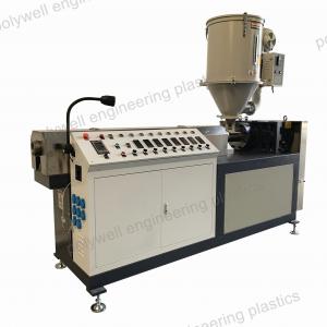 Plastic Extrusion Single Screw Extruding Machine For Nylon PA66GF25 Thermal Break Strip