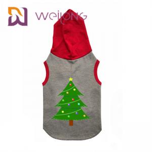 China Customized Autumn And Winter Christmas Pet Hoodie Cat And Dog Clothes supplier