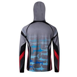 China Lightweight Outdoor Fishing Zip Up Hoodies , Personalized Cool Fishing Sweatshirts supplier