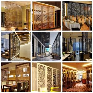 China OEM / ODM Contemporary Screen Room Divider Portable Divider Panels Fireproof supplier