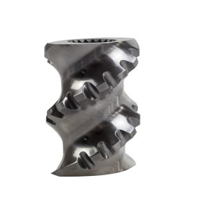 Wear Resistant HRC 58-62 Triangle Flighted Screw Element Plastic Extruder Segments