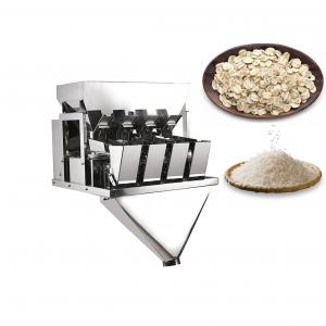 China Biscuits Rice 500g 1000g Linear Weigher Packing Machine 2 4 Heads supplier